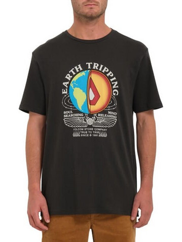 Volcom Section Farm To Yarn T-Shirt Ανδρικό - Stealth (A5032301-STH)