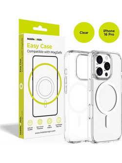 Θήκη iPhone 16 Pro Mobile Origin Hybrid MagSafe Clear
