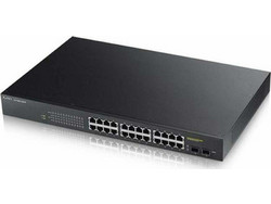ZyXEL GS1900-24HP V2 Managed L2 Switch με 24 Θύρες Ethernet 1Gbps και 2 SFP Θύρες