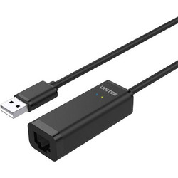 Unitek Y-1468 Ενσύρματος Ethernet USB Αντάπτορας Δικτύου 480Mbps