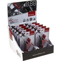AceBikes ΣΦΙΓΚΤΗΡΕΣ ΜΑΝΕΤΑΣ ΦΡΕΝΟΥ BrakeFix Counter Display 10 ΤΕΜΑΧΙΑ ΜΕ ΒΑΣΗ STAND
