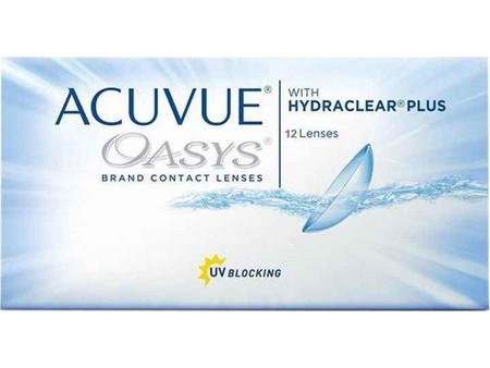 Acuvue 15θήμεροι Φακοί Επαφής Σιλικόνης Υδρογέλης 12τμχ