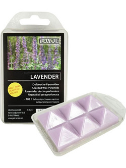 Αρωματικά Wax Melts Gala με άρωμα Lavender και σχήμα πυραμίδας - 70g