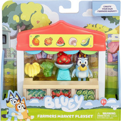 Bluey mini σετ παιχνιδιού-Farmers market