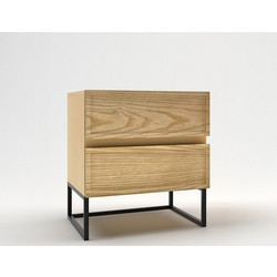 RAVENNA Κομοδίνο Dolten Natural 45 x 42 x 51