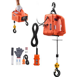 VEVOR Ηλεκτρικός Βίντσι 3-σε-1, 700kg, 1500W με Τηλεχειριστήριο για Εργοστάσιο/Αποθήκη/Γκαράζ CGGGKBXSDDHL17XY4001V2