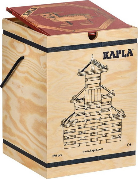 Kapla bricks 280 pcs - Red book (kapla280)