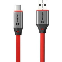 Tactical Fat Man 2.0 Cable USB-A/USB-C 1m Red