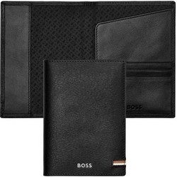 BOSS Θήκη Διαβατηρίου από δέρμα Black HLP421A