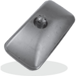 Americat ΚΑΘΡΕΠΤΗΣ ΤΡΑΚΤΕΡ 377x189mm ΚΥΡΤΟΣ - ΒΑΣΗ 10-24mm