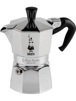 Bialetti Moka Express Μπρίκι Espresso 4Cups Inox