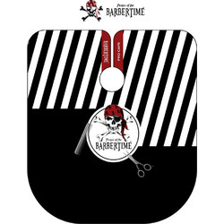 Barbertime Μπέρτα Κουρέματος Black White Banded Barber Pro