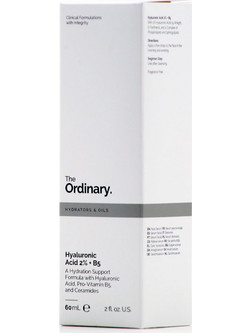The Ordinary Hyaluronic Acid 2% + B5 Ενυδατικό Serum Προσώπου με Υαλουρονικό 30ml