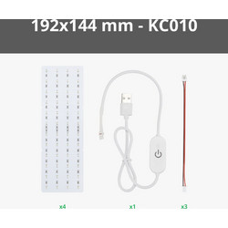 Bambu Lab, Lithophane LED Backlight Board Kit, 192x144 mm
