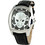 Chronotech Ανδρικό Ρολόι με Μαύρο Δερμάτινο Λουράκι CT7896M-102