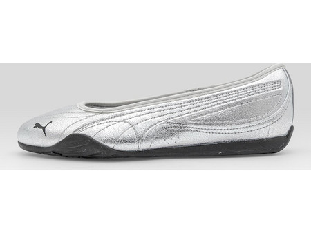 Puma Catch Metallic Whisper Μπαλαρίνες (405843 01) Ασημί