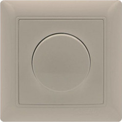 Dimmer - ροοστάτης μπεζ χωνευτός Century Control VAL-55, για όλα τα φορτία, 40-400W - 10.003.14.10.02
