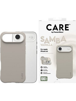 PanzerGlass - CARE by PanzerGlass(R) Fashionable Case Samba m. MagSafe - iPhone Air - Vanilla