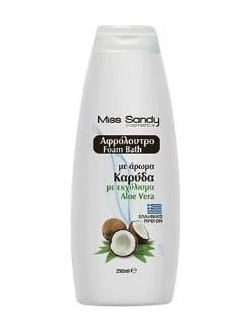 Miss Sandy Oro Olea Coconut Αφρόλουτρο σε Gel 250ml