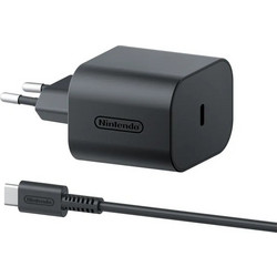 Nintendo Τροφοδοσία για Switch 2 σε Μαύρο χρώμα