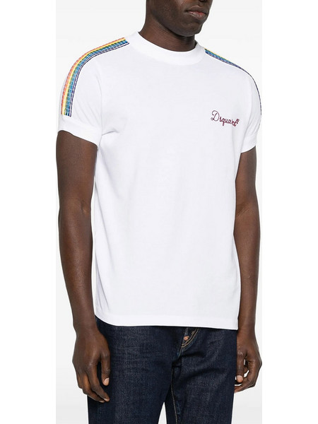DSQUARED2 ΜΠΛΟΥΖΑ S74GD1544D20101-100 White