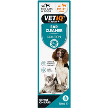 VETIQ Ear Cleaner Διάλυμα για Καθαρισμό Αυτιών για Σκύλους και Γάτες 100ml