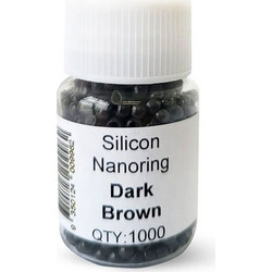 Seamless1 Silicon Nanoring Dark Brown 1000pcs
