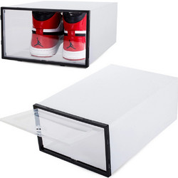 Διάφανο Κουτί Παπουτσιών με Καπάκι - Modular Shoe Box Organiser