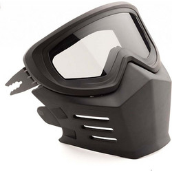 Simpson Mask for Chopper Black