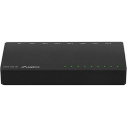 Lanberg DSP2-1008-12V Unmanaged L2 Switch με 8 Θύρες Ethernet 1Gbps