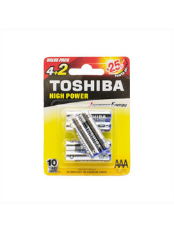 Toshiba Alkaline AAA 6τμχ