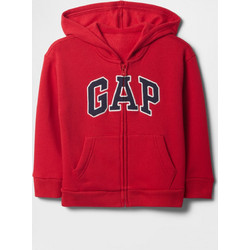 Logo Φούτερ με Κουκούλα modern red