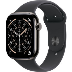 Apple Watch Series 11 Cellular 46mm Titanium Slate Black