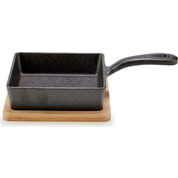 Σαγανάκι σερβ.μαντέμι/bamboo βάση 14 x 23,7 x 6,3 cm. - Plastona