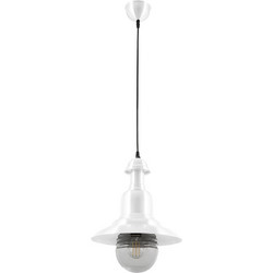 ARlight PDA 194 WH 1/Φ Κρεμαστό Φωτιστικό Οροφής Μονόφωτο E27 Λευκό