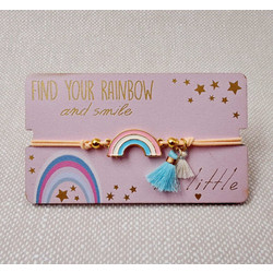 Παιδικό Βραχιόλι Toolittle Find your Rainbow Επίχρυσο (0026263)