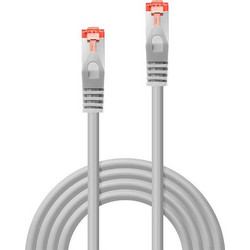 Lindy S/FTP Cat.6 Καλώδιο Δικτύου Ethernet 2m Light Grey