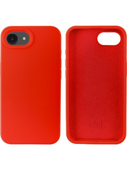 IDOL 1991 ΘΗΚΗ IPHONE 16E 6.1" VELVET ELITE TPU 4 SIDE CAMERA GUARD RED