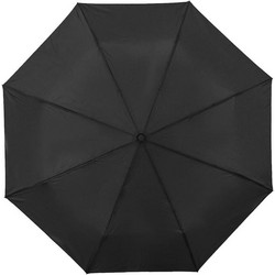 Ομπρέλα Βροχής Σπαστή Αυτόματη Μαύρη 32cm
