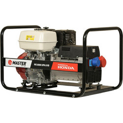 Master RG 8000 3PH AVR Γεννήτρια Βενζίνης Τετράχρονη Τριφασική με Μίζα 8.2KVA
