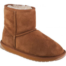 Emu Γυναικεία Μποτάκια Suede Καφέ με Γούνα W10003-CHE