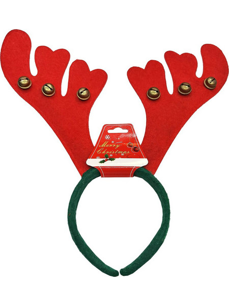 Στέκα Τάρανδος με Καμπανάκια Xmasfest 1132713 12τμχ