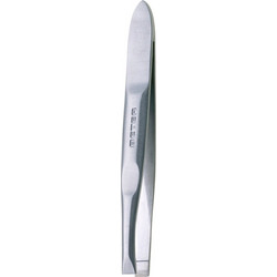 BETER Stainless steel straight tip tweezers, 6.5 cm