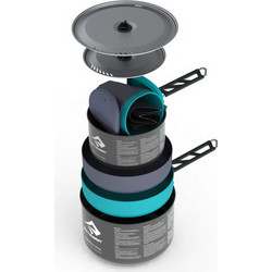 ΚΑΡΑΒΑΝΑ ΣΕΤ ΜΑΓΕΙΡΕΜΑΤΟΣ SEATOSUMMIT ALPHAPOT COOK SET 2.2 GREY