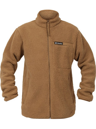 Columbia Rugged Ridge Ανδρική Ζακέτα Fleece με Φερμουάρ Μπεζ 2135481-257