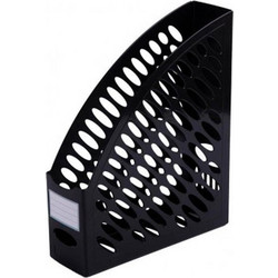 Ark θήκη περιοδικών μαύρη Α4 Υ25x30x8εκ