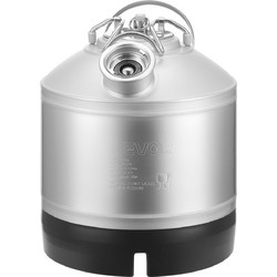 VEVOR Σετ Καθαρισμού Γραμμών Κεφαλών Ζύθου, 6.5L, 1.75 Γαλόνια, με Διπλό Σύνδεσμο & Λαστιχένια Βάση, από Ανοξείδωτο Χάλυβα QJT16GAL1TPQP08O1001V0
