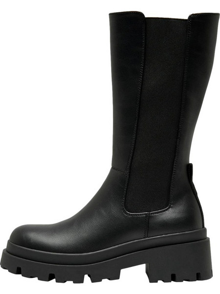 ΓΥΝΑΙΚΕΙA ΜΠΟΤΑ ONLY ONLDOJA-5 PU LONG BOOT-NOOS - ΜΑΥΡΟ