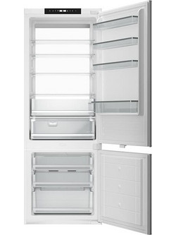 Bertazzoni REF704BBNPTC-S Εντοιχιζόμενος Ψυγειοκαταψύκτης 341lt Full No Frost Υ193.7xΠ69xΒ55cm Λευκός
