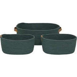 Σετ Καλάθια Οργάνωσης Duo 5five - Ficus - 3 τεμάχια 204911B